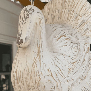 Distressed Wooden Turkey with Bracket Option | OUR "Fall" SIGNS OF THE SEASONS Edition
