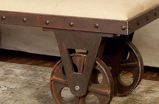 Factory Cart Linen Bench
