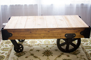 Factory Cart Coffee Table