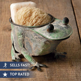 Rustic Toad Container