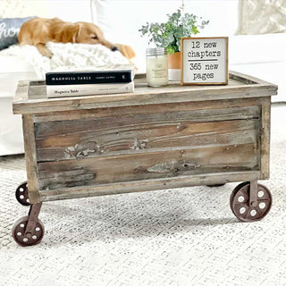 Wooden Warehouse Crate Coffee Table