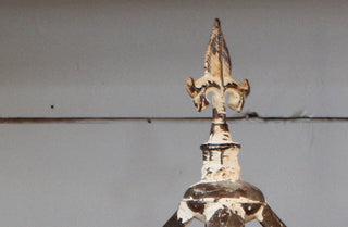 Distressed Iron Cathedral Lantern