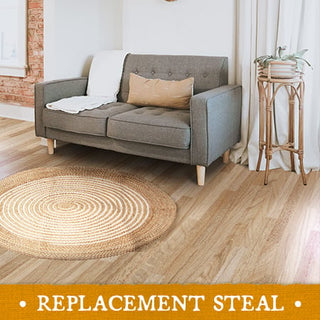 Natural Round Jute Accent Rug