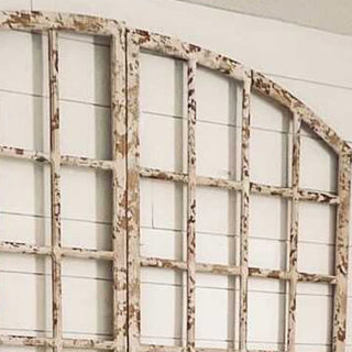 HUGE Distressed Hinged Window Frames, Set of 2