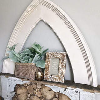HUGE Crown Molding Wooden Arch Decor