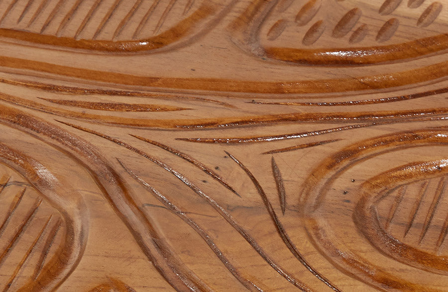 Teak Wood Risers, Set of 2 - Decor Steals