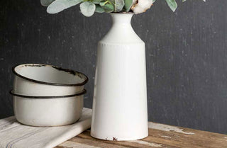 Milk Bottle Vase, Set of 2