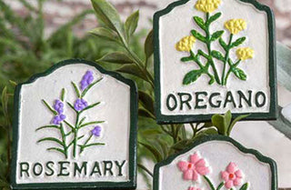 Vintage-Inspired Herb Garden Stakes, Set of 6