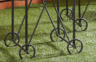 Distressed Farm Fresh Planter Carts, Set of 2