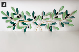 Metal Leaf Wall Decor, Pick Your Style