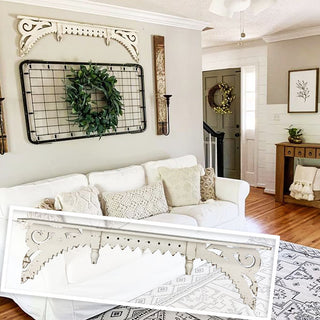 White Wood Wall Decor - Decor Steals