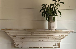 French Country Floating Mantel Shelf