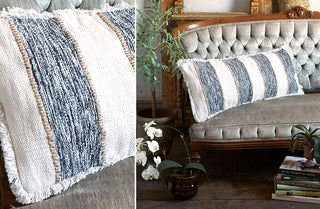 Boho Farmhouse Fringe Pillow, Pick Your Style