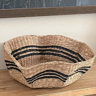 Scalloped Seagrass Basket