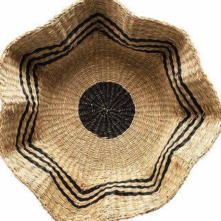 Scalloped Seagrass Basket