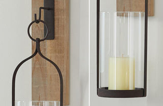 Hanging Candle Wall Sconce