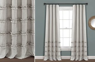 Striped Curtain Panels, Pick Your Color/Size