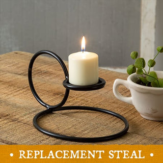 Whimsical Ring Candle Holder
