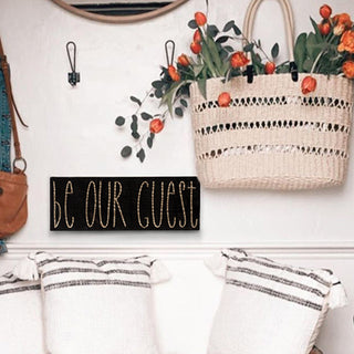 Be Our Guest Wall Decor