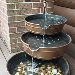 Antique-Inspired Water Pump Fountain