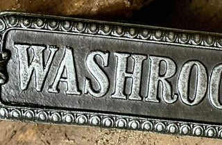 Embossed Metal Wall Plaque, Pick Your Style