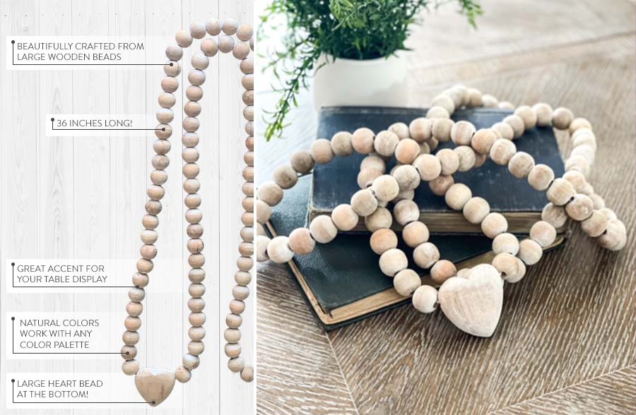 SALE Wood heart, smooth wood heart beads, bangle making beads
