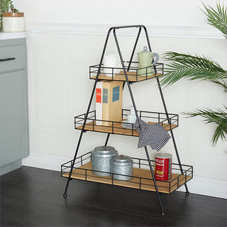 40 Inch Tall Three Tiered Stand