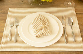 Yarn-Dyed Table Setting Linens, Pick Your Style