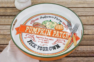 Pumpkin Patch Serving Tray