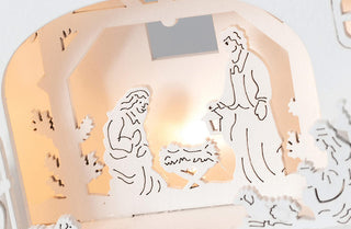 LED Tabletop Nativity Scene