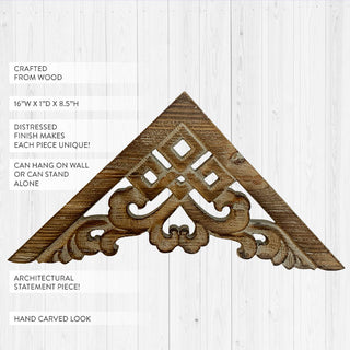 Architectural Wood Corbel Vault