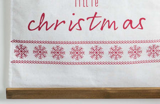 Merry Little Christmas Wall Banner