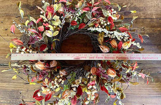 Premium Cape Gooseberry Wreath