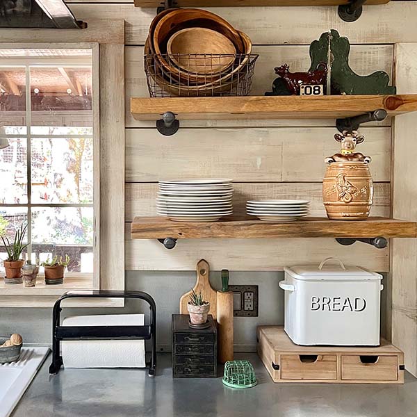 Rustic Storage Risers Wooden Storage Riser with Drawers - Decor Steals
