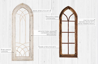 Architectural Salvage Cathedral Window, Pick Your Style