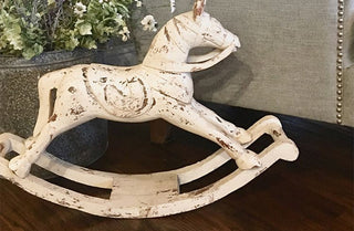 Decorative Handcrafted Wooden Rocking Horse