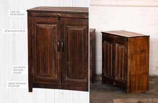 FOUND Antique Wooden Cabinet