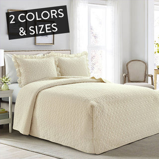 French Country Bedding 3-Piece Set, Pick Your Color