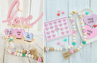Valentine's Day Beaded Garland, Pick Your Style