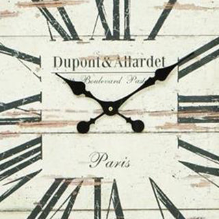 Dupont and Allardet Square Wall Clock