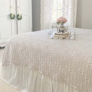 Wrap-Around Ruffle Bed Skirt, Pick Your Color