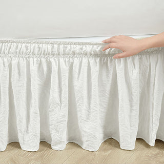 Wrap-Around Ruffle Bed Skirt, Pick Your Color