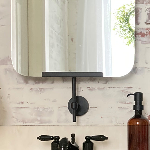 Rotating Wall Mirror | Refined Farmhouse - Decor Steals