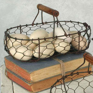 Vintage-Inspired Gathering Baskets, Set of 3