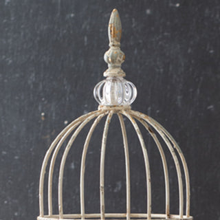 Chippy Wire Cloche with Stand, Pick Your Size