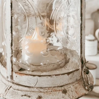 French Antique Style Candle Lantern