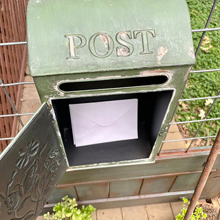 Distressed Farmhouse Post Box