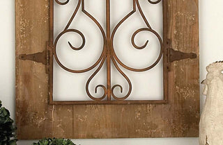 Wooden Arched Wall Panel