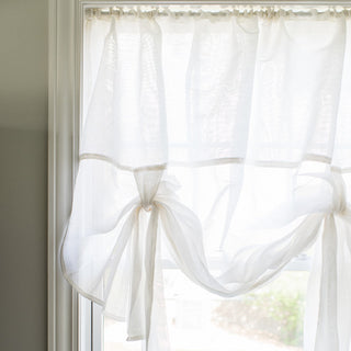 Tie-Up Window Shade Designed by Miss Mustard Seed