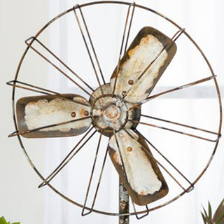 Chippy Distressed Table Fan